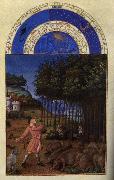 Les trs riches heures du Duc de Berry: Novembre (November) dg